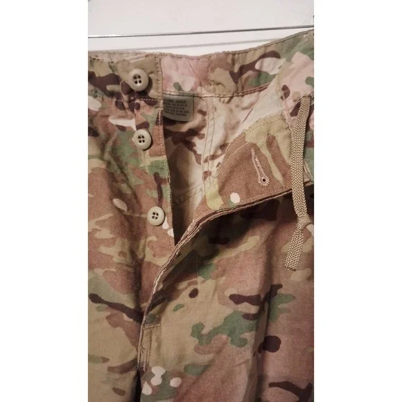 US Army OCP Multicam FR Combat Trousers XL Camo Insect Shield W39-43 X 29-32 NWT